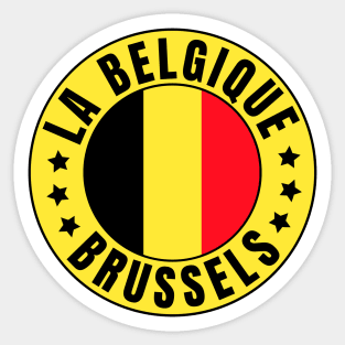 Brussels Sticker